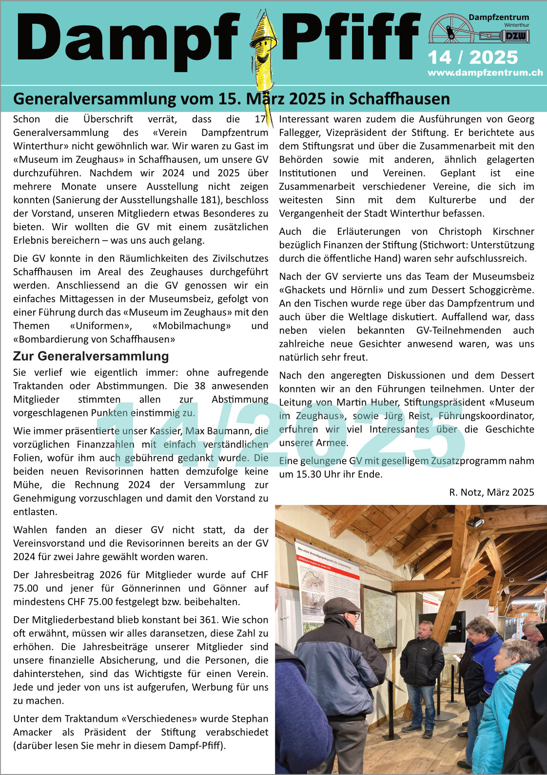 Dampf-Pfiff 14-2025