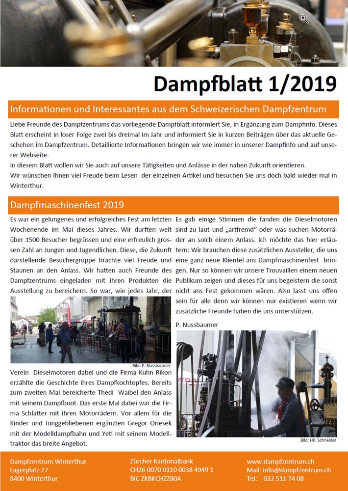 Dampf-Pfiff 1-2019