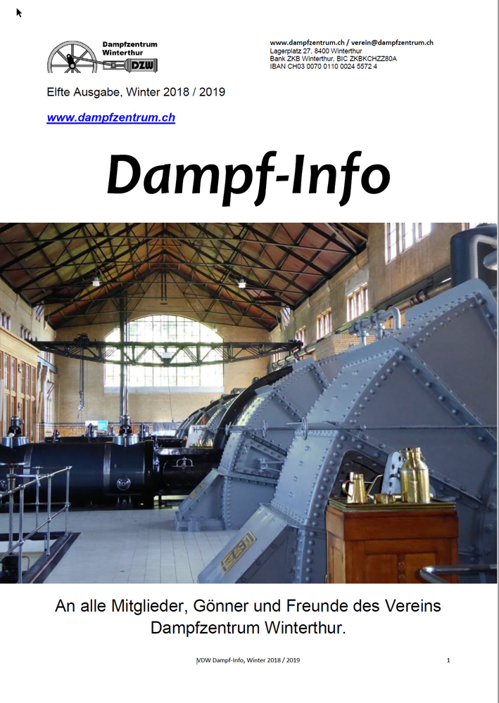Dampf-Info 2018+11