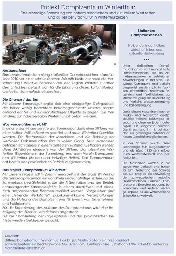 Sponsoring Flyer